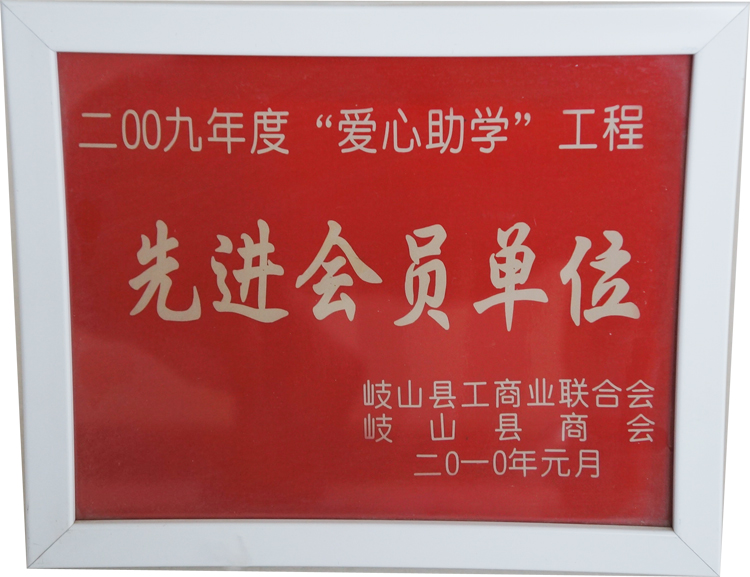 爱心助学工程先进会员单位